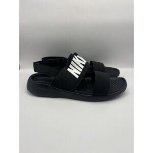 Nike Tanjun Black Sandals Women Size 11
